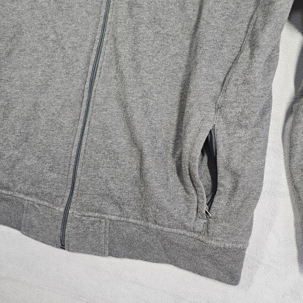 Vintage Polo Ralph Lauren Sweatshirt Mens XL Zip Up Track Jacket Gray Y2K Preppy - Picture 3 of 13